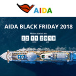 Countdown zum AIDA Black Friday 2018