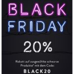 20% Rabatt auf ausgewählte schwarze Produkte bei About You