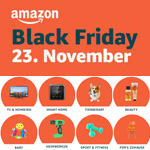 Amazon Black Friday 2018: Nur bis Mitternacht. Alle 5 Minuten neue Angebote. Nur solange Vorrat reicht.