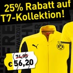 Schwarzgelber Freitag bei Borussia Dortmund: 25% Rabatt auf die T7-Kollektion!