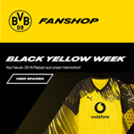 Black Yellow Week bei BVB: Nur heute 30 % Rabatt auf das BVB Heimtrikot 25/26