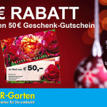 50 Euro Geschenkkarte für 40 Euro bei BALDUR-Garten.de