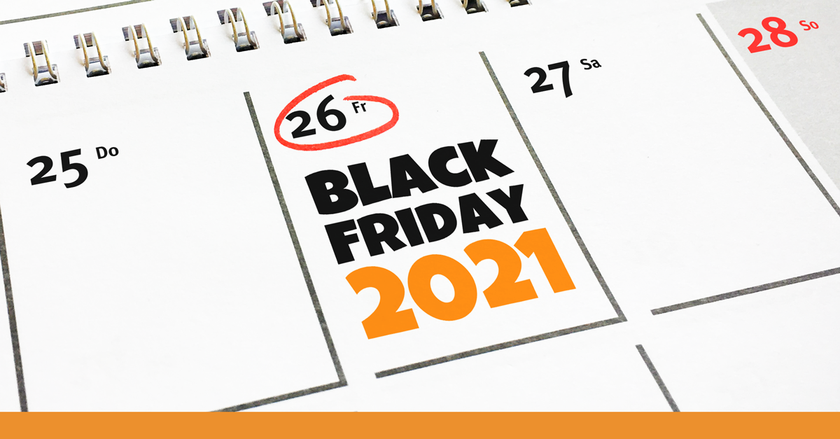 Black Friday 2021 Kalender Visual
