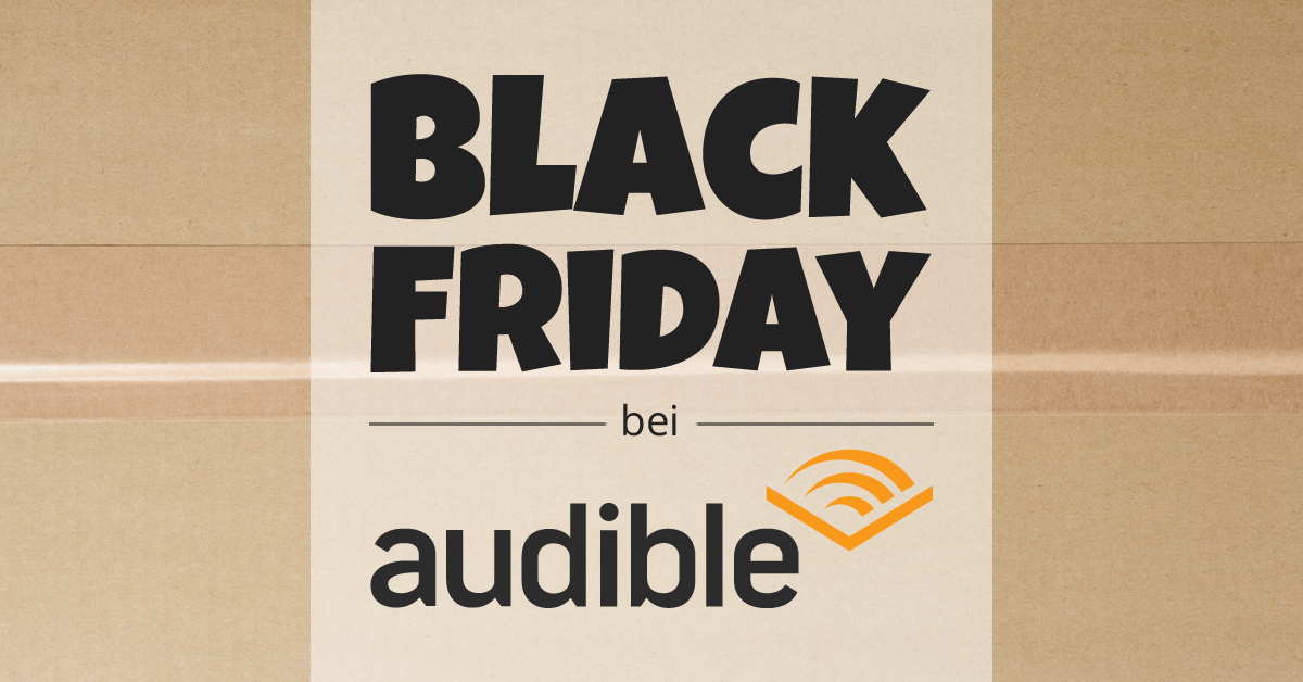 Black Friday bei Audible BlackFriday.de