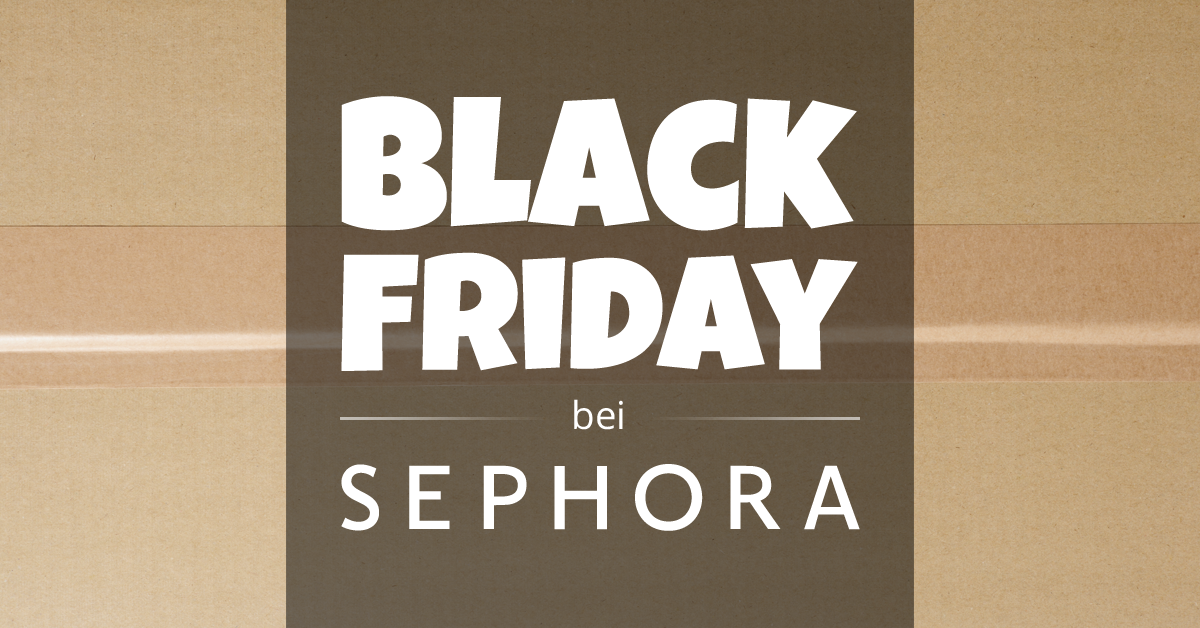 Black Friday bei Sephora BlackFriday.de
