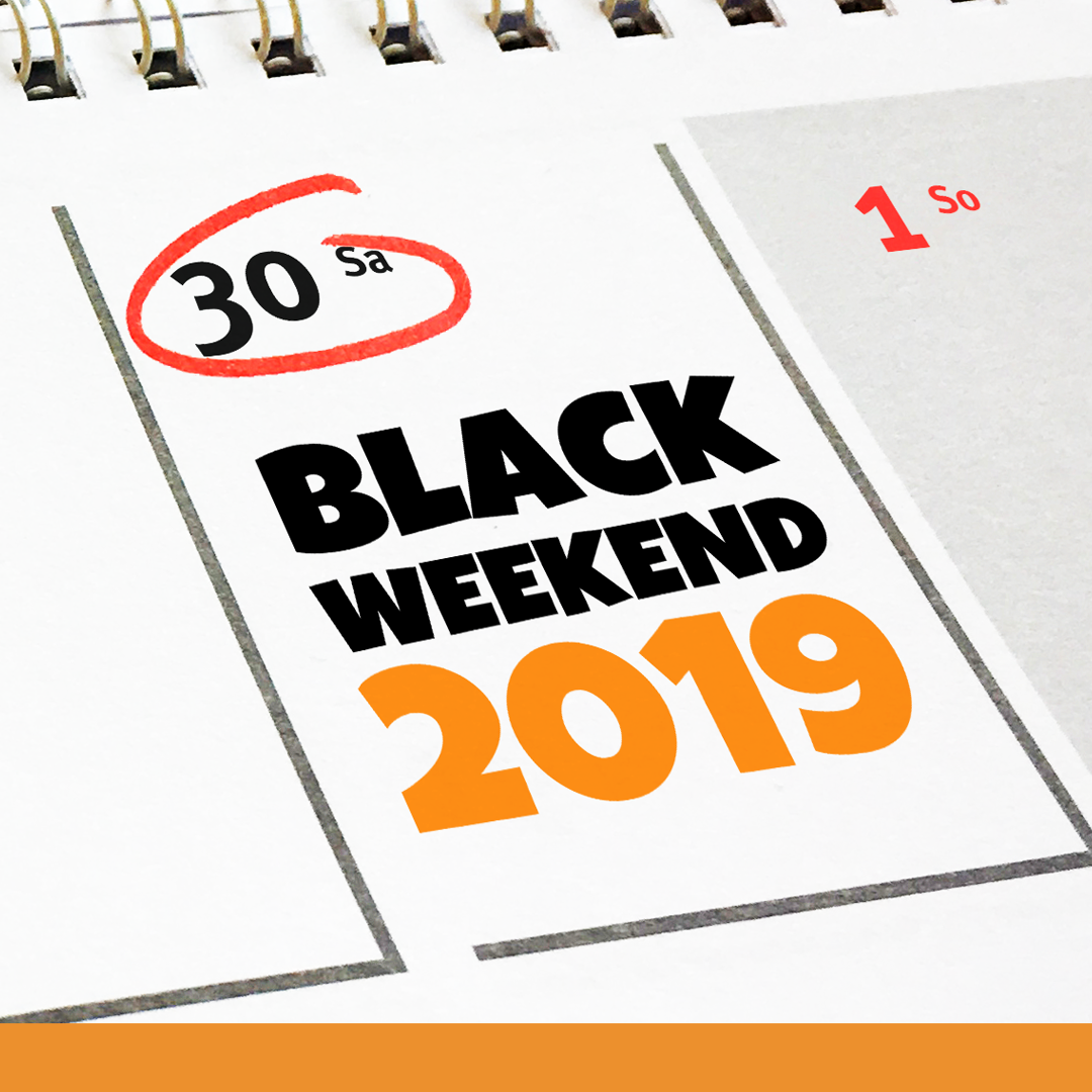 Black Weekend 2019 Am Wochenende Weiter Sparen Black Friday De