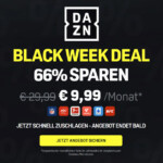 DAZN Black Week Deal: Spare jetzt 66 Prozent