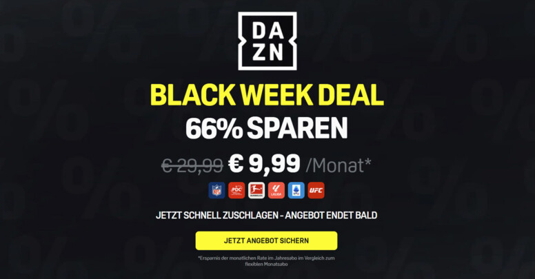 DAZN AT Black Week Deal 2025