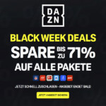 DAZN Black Week Deals: Spare jetzt bis zu 71 Prozent auf alle Pakete