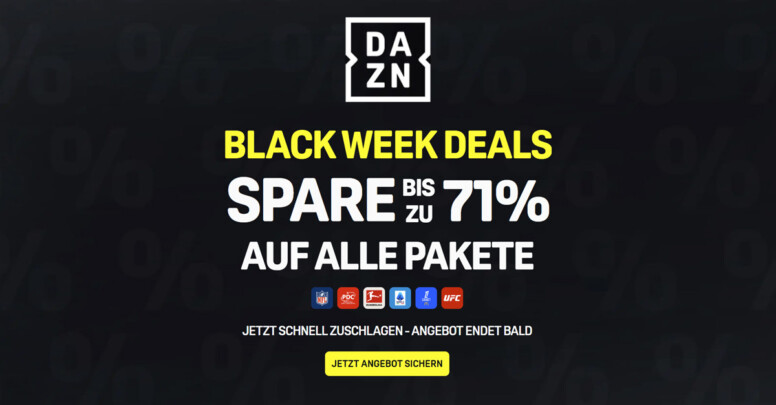 DAZN CH Black Week Deal 2025
