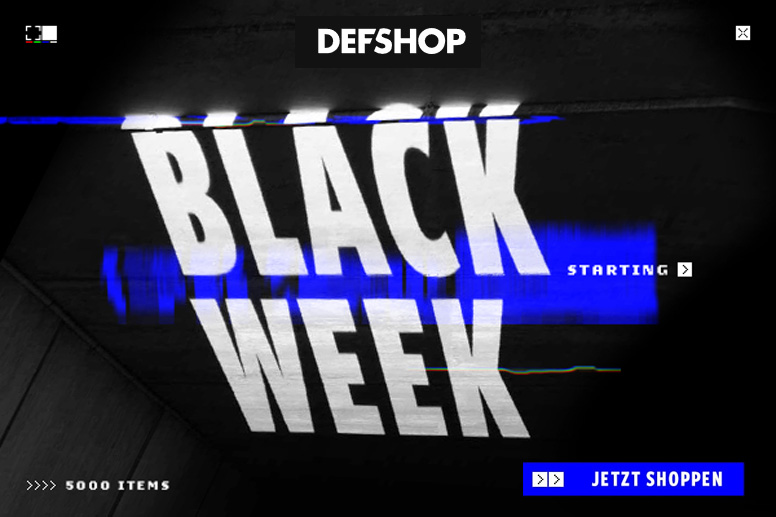 Defshop Black Friday 2020