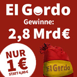 Spanische Weihnachtslotterie „El Gordo“ schüttet 2,8 Mrd. Euro aus – Jetzt Los Anteil für 1 Euro sichern