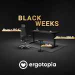 Bis zu 200 Euro Rabatt bei den Ergotopia Black Weeks!