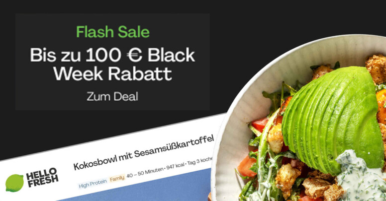 HelloFresh Black Week 2025