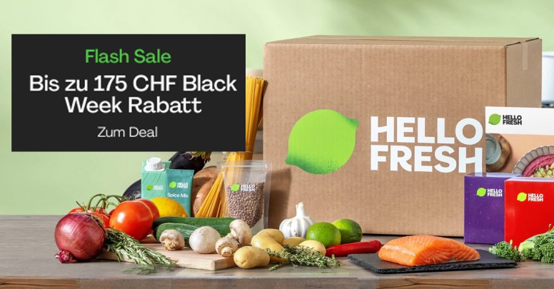 Hellofresh CH Black Friday 2022