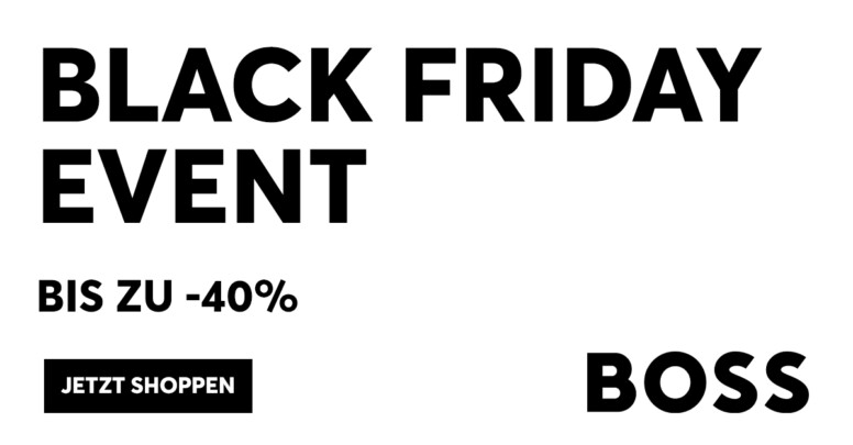 Hugo Boss Black Friday 2021