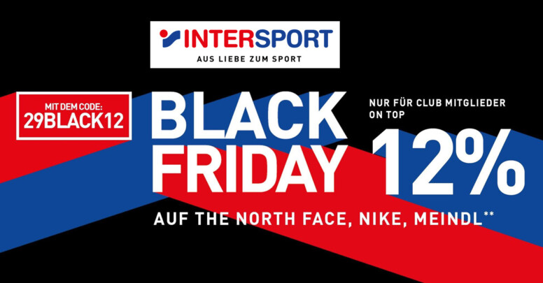Intersport Black Friday 2025 29BLACK12