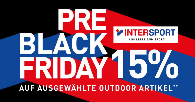 Intersport Pre Black Friday 2025 Outdoor15
