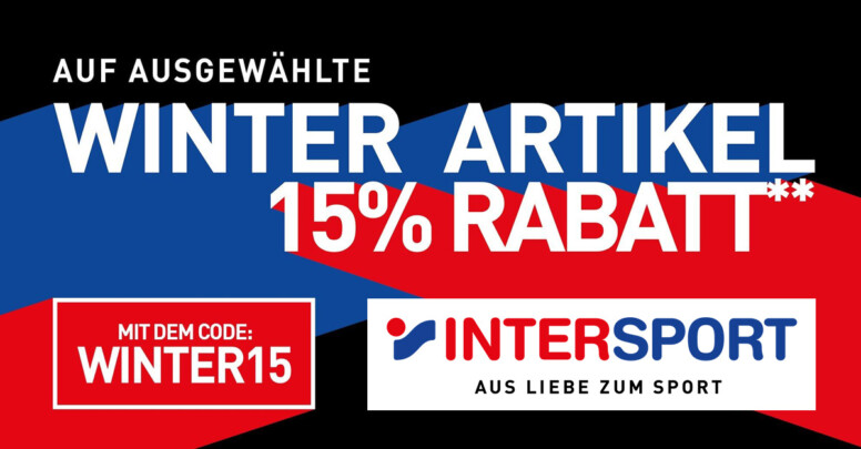 Intersport Pre Black Friday 2025 Winter15