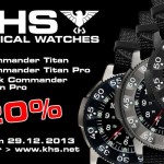 KHS Tactical Watches: -20% auf aktuelle KHS Einsatzuhren