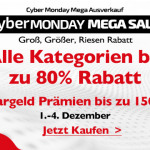 Cyber Monday Mega Sale bei Lightinthebox: Alle Kategorien um bis zu 80% reduziert