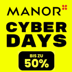 Manor Cyber Days – Bis zu 50% auf viele Artikel!