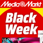 MediaMarkt Black Week 2025: Mega Preise, starke Marken mit bis zu 70 Prozent Rabatt