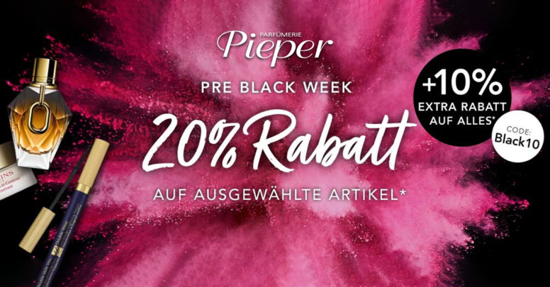 Pieper Pre Black Week 2025