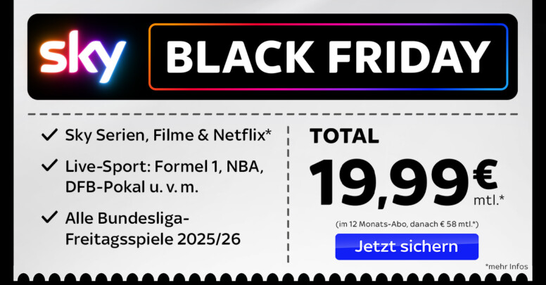 SKY Black Friday 2025