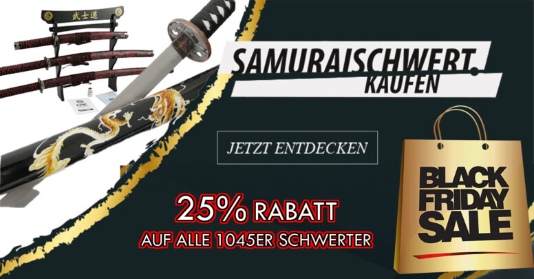 Samuraischwert Black Friday 2024