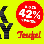 Black Friday 2016 bei Teufel: XXL-Rabatte. Nur heute. Nur 24 Stunden.