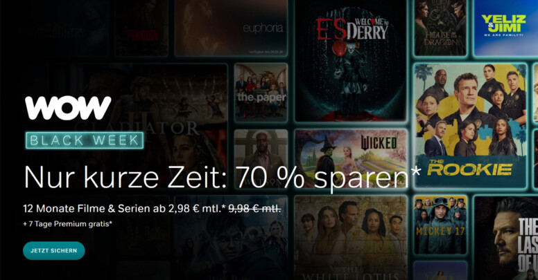 WOW Black Friday 2025