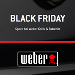 Die Weber Black Friday Deals: Spare bis zu 25 Prozent bei Grills & Zubehör