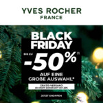 Yves Rocher Black Friday 2025: Bis zu 50 Prozente Rabatt auf Pflege & Beauty