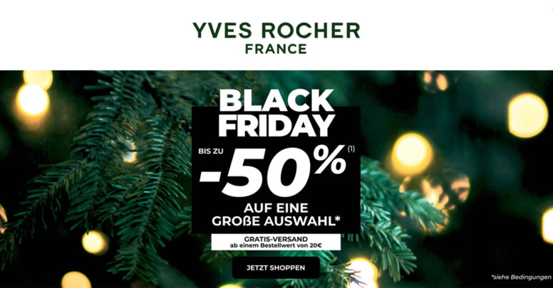 Yves Rocher Black Friday 2025