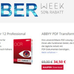 ABBYY Cyber Monday Week Aktion – jetzt 50% sparen!