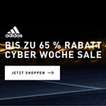 Sicher dir jetzt bis zu 65% Rabatt auf deine Lieblingsstyles beim adidas Cyber Woche Sale