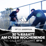 30% Rabatt beim Pre Sale von adidas