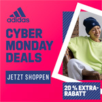 adidas Cyber Monday Deals – Jetzt 20% Extra-Rabatt sichern