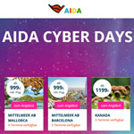 AIDA Cyber Days – Sommersaison 2019 zu sagenhaft guten Preisen