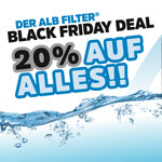 Black Friday bei Alb-Filter