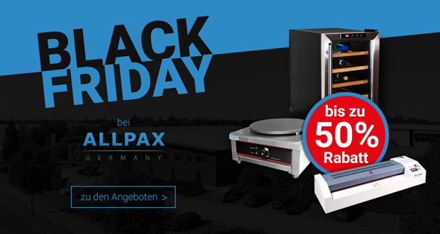 Allpax Black Friday 2017