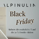 Black Friday bei ALPINULIN – 5% auf alpine Pflegeprodukte