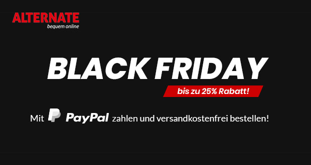 Alternate Black Friday 2018