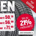 Spare jetzt bis zu 21% auf Winterreifen bei A.T.U!