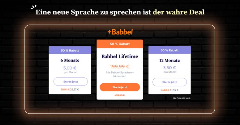 Babbel Black Friday 2022