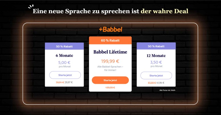 Babbel Black Friday 2022