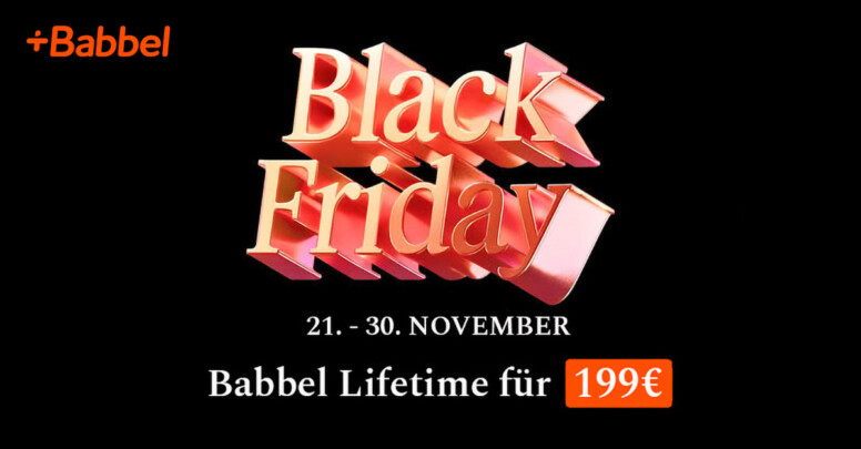 Babbel Black Friday 2025
