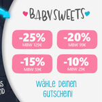 Black Friday Deals bei Baby Sweets – Jetzt Gutschein auswählen und bis zu 25% sparen