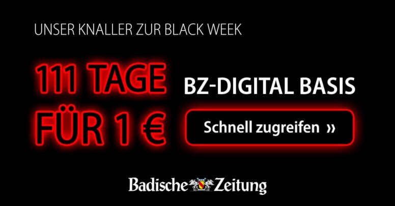 Badische Zeitung Black Friday 2023